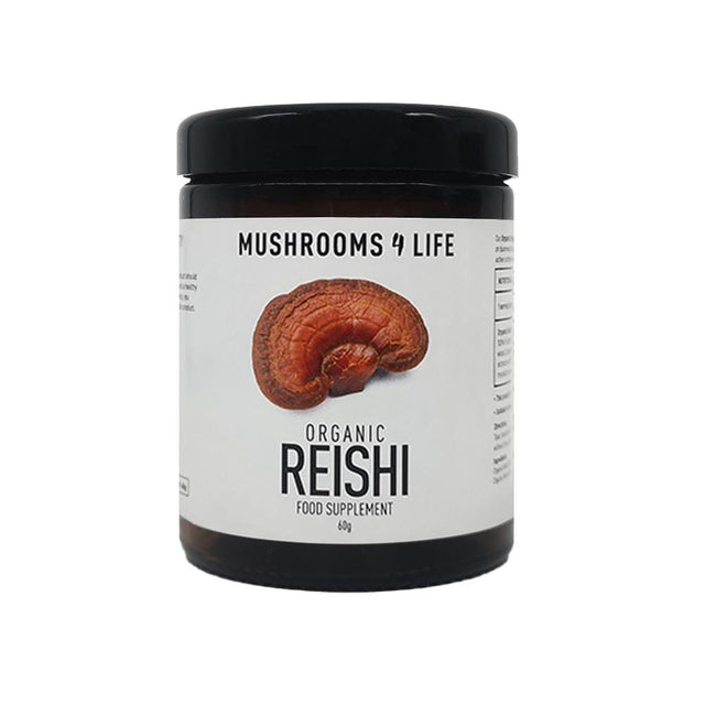 Mushrooms 4 Life Organic Reishi Powder, 60gr