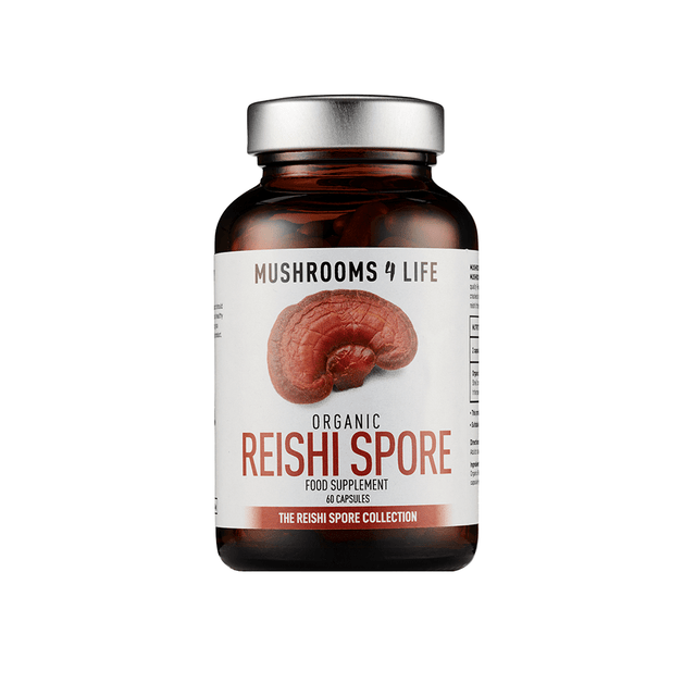 Mushrooms 4 Life Reishi Spore, 60 Capsules