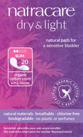 Natracare Dry & Light Pads, 20 Slim