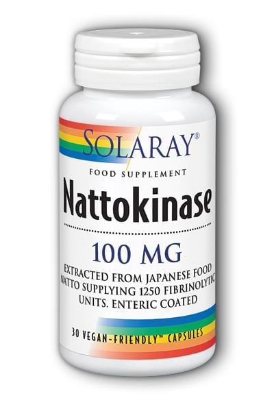 Solaray Nattokinase, 100mg, 30 VCapsules