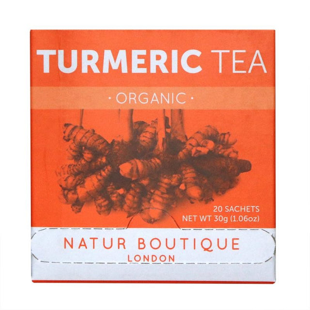 Natur Boutique Organic Turmeric Tea, 20 Sachets