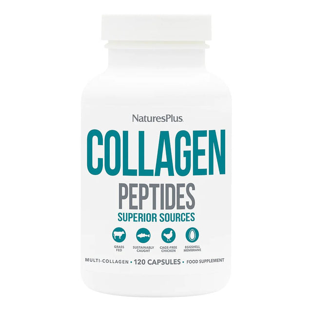 Natures Plus Collagen Peptides, 120 Capsules