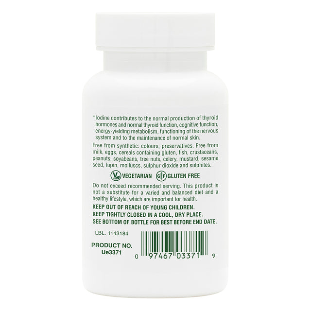Natures Plus Potassium Iodide 150mcg Iodine, 100 Tablets