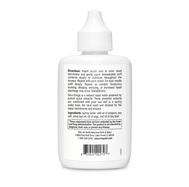 North American Herb & Spice Sinu Orega 2oz, 60ml