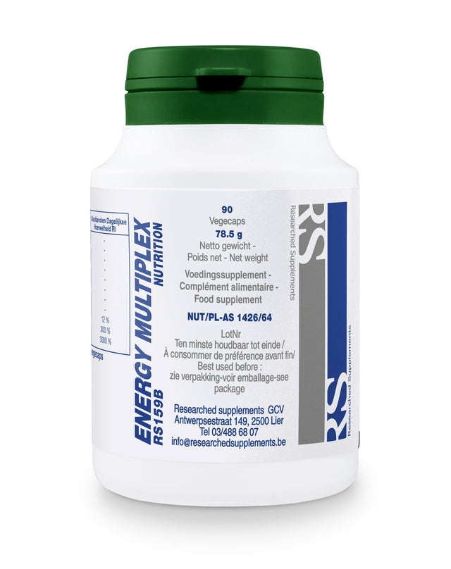 NutriNed Energy-Multiplex Nutritional, 90 VCapsules