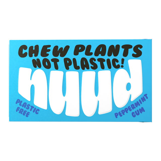 Nuud - Plastic Free Gum Peppermint,  18gr