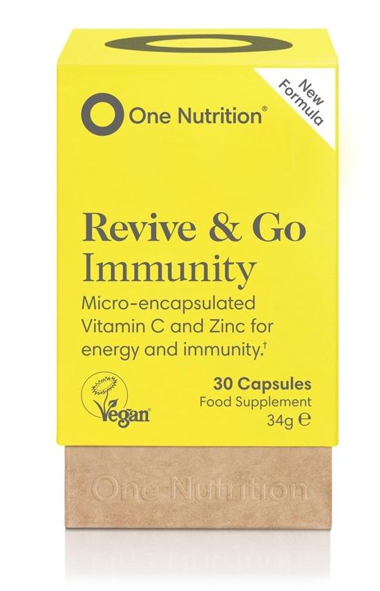 One Nutrition Revive and Go Immunity, 30 Capsules