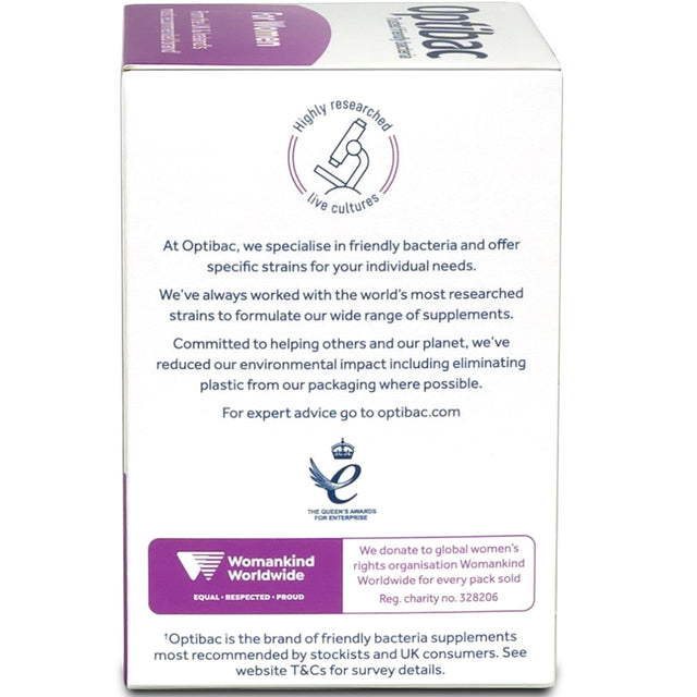 Optibac Probiotics For Women Probiotic, 30 Capsules