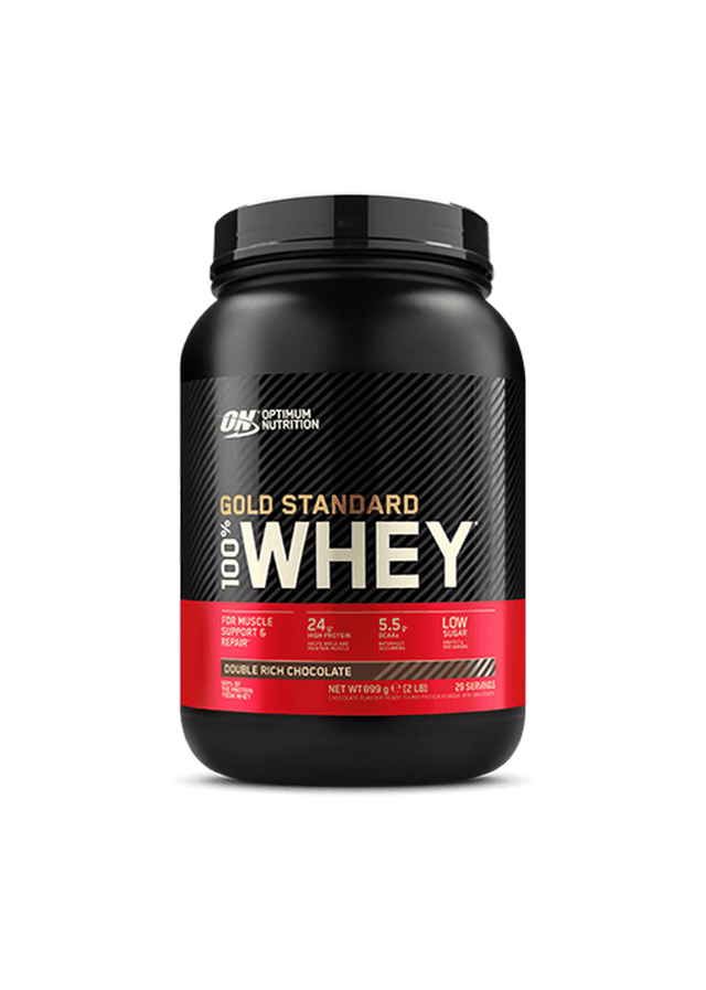 Optimum Nutrition Gold Standard 100% Whey Double Rich Chocolate, 899gr