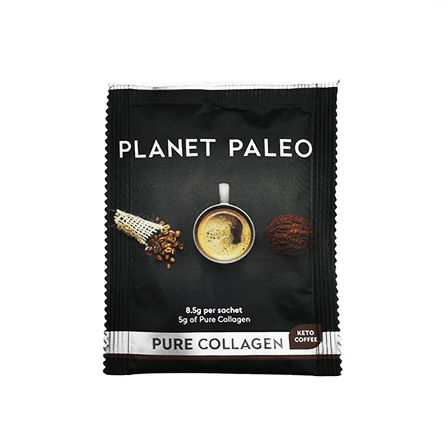 Planet Paleo Pure Collagen - Keto Coffee, 15 Sachets
