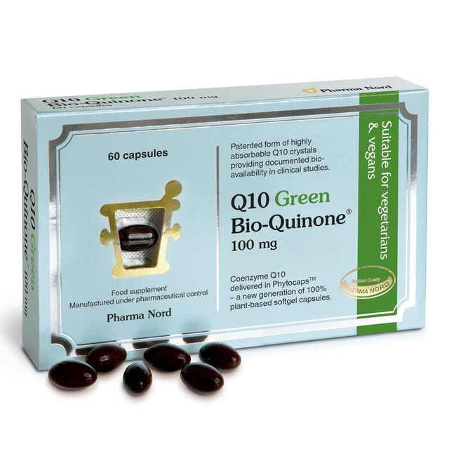 Pharma Nord Q10 Green Bio-Quinone - 100mg (Vegan),  60 Capsules