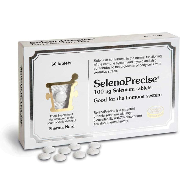 Pharma Nord SelenoPrecise 100mcg,  60 Tablets