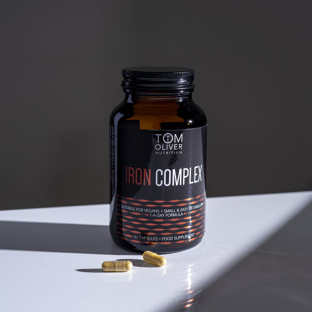 Tom Oliver Iron Complex, 60 Capsules