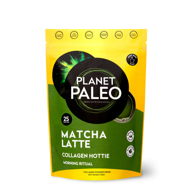 Planet Paleo Pure Collagen - Matcha Latte, 225gr