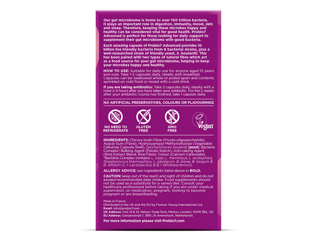 Probio 7 Advanced Formula, 60 Capsules