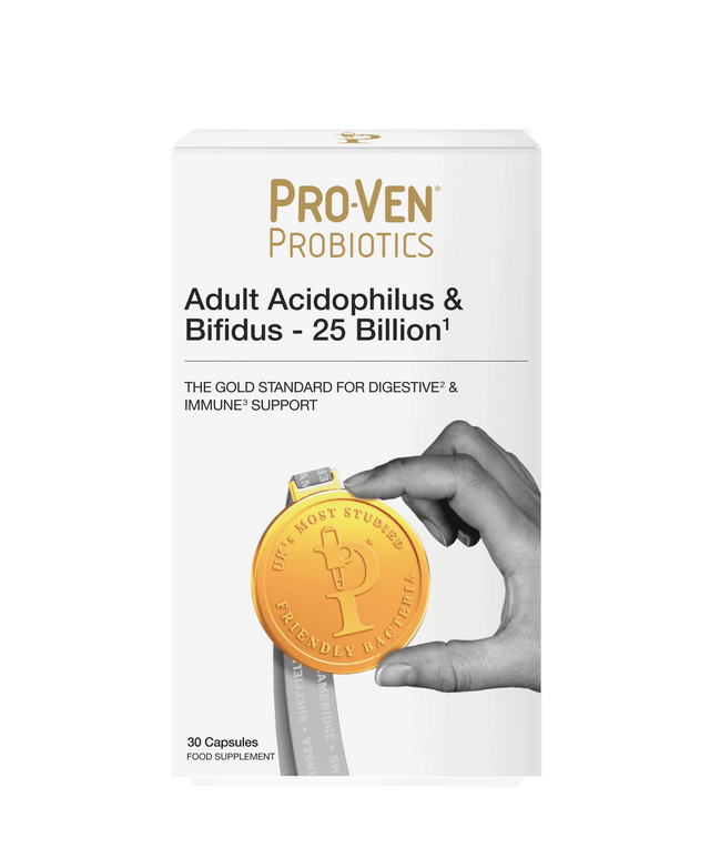 Proven Probiotics Adult Acidophilus & Bifidus- 25 Billion, 30 Capsules