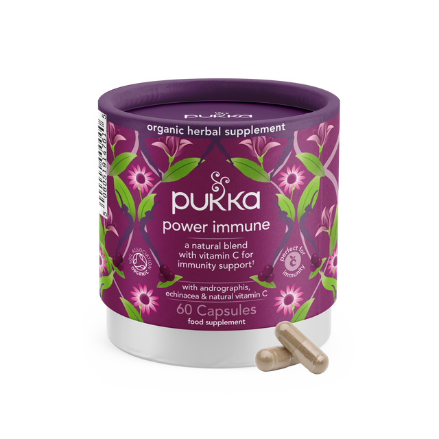 Pukka Herbs Power Immune, 60 Capsules