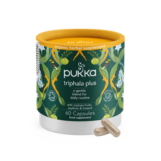 Pukka Triphala Plus, 60 Capsules