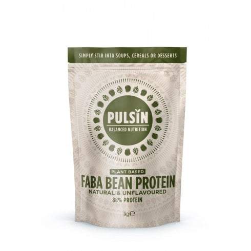 Pulsin Faba Bean Protein Powder, 1kg