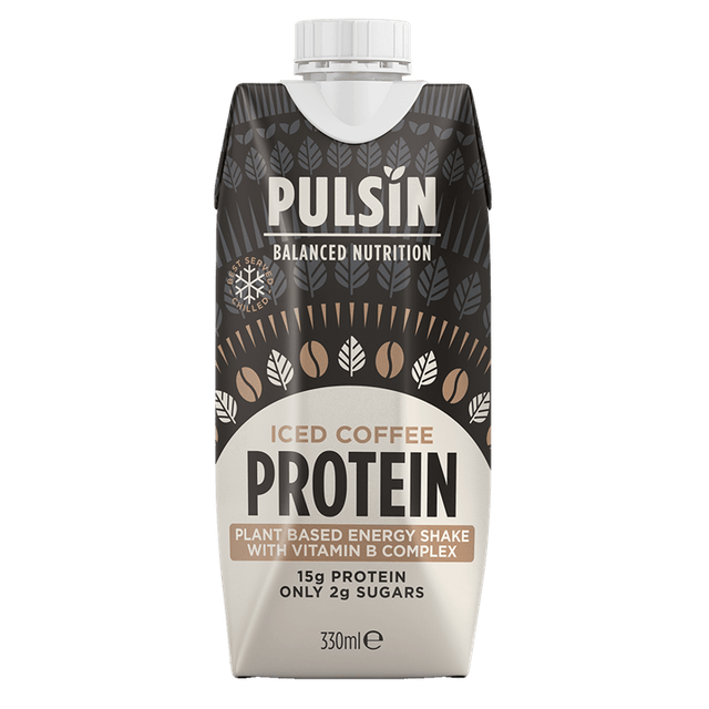 Pulsin Iced Coffee Ready To Drink Protein Shake 330ml