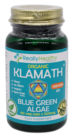 Really Healthy Co. Klamath Blue Green Algae, 60 Capsules