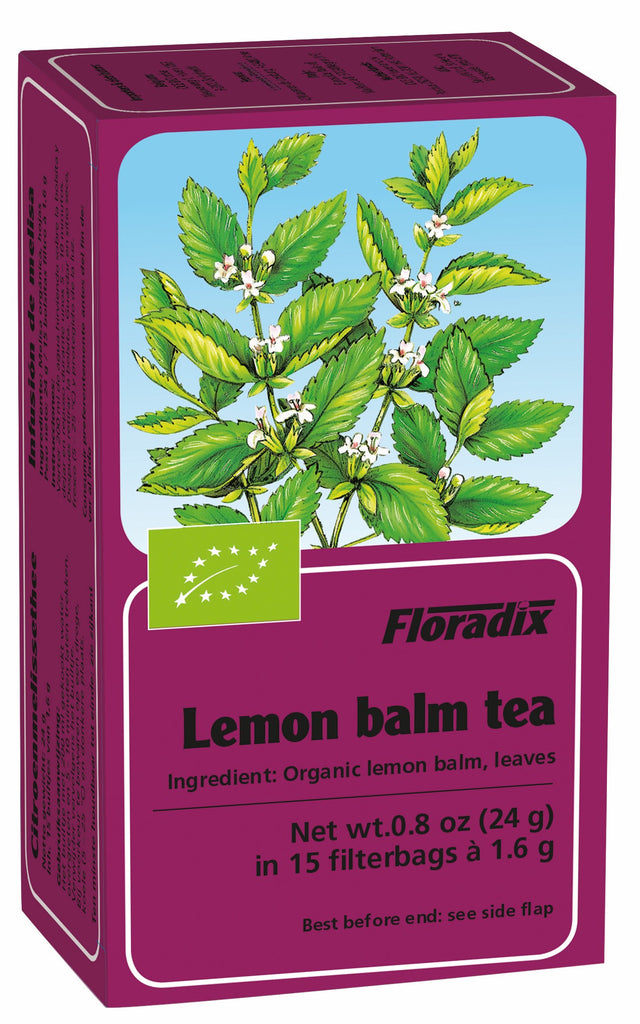 Salus Organic Lemon Balm Tea, 15 Bags