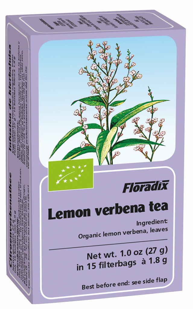 Floradix Organic Lemon Verbena Tea, 15 Bags | Revital