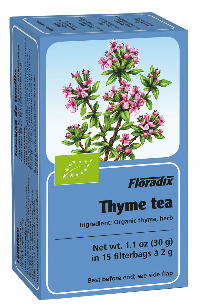 Salus Organic Thyme Herbal Tea, 15 Bags