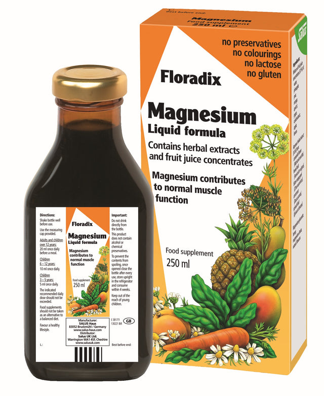 Floradix Magnesium Formula, 250ml