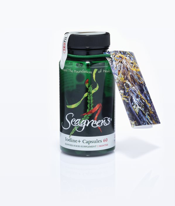 Seagreens Everyday Iodine -500mg, 60 Capsules