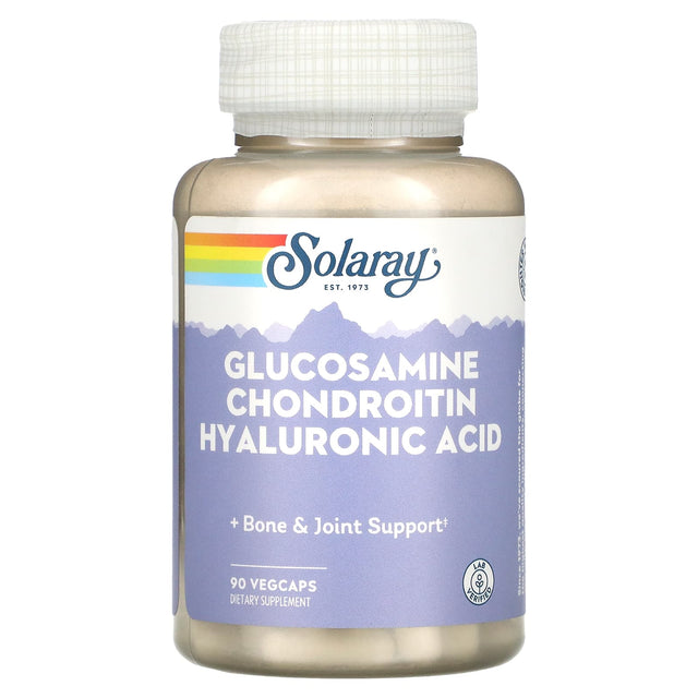 Solaray Glucosamine Chondroitin MSM, 90 Tablets