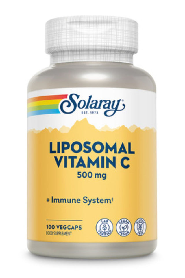 Solaray Liposomal Vitamin C- 500mg, 100 VCapsules
