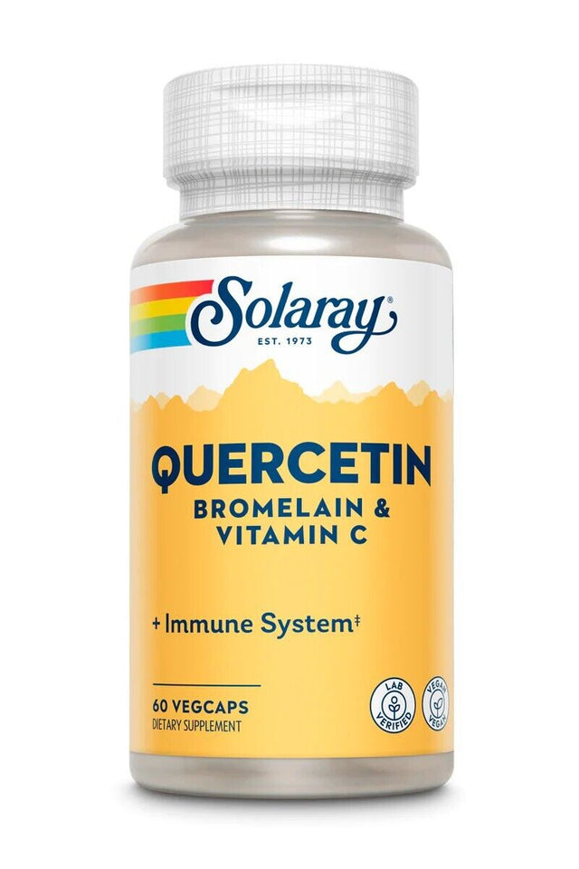 Solaray Quercetin, Bromelain & Vitamin C, 60 VCapsules