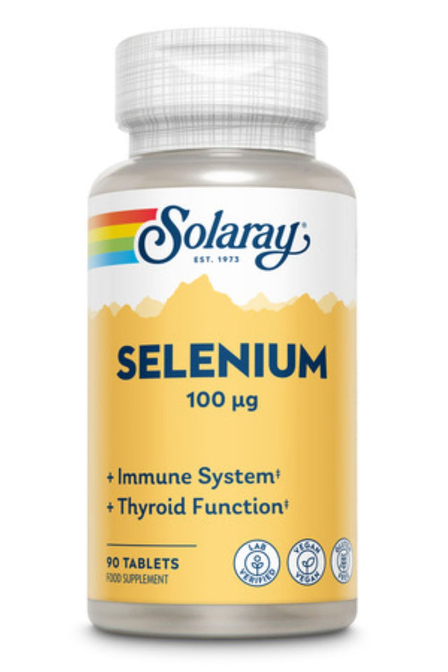 Solaray Selenium 100mcg, 90 Tablets