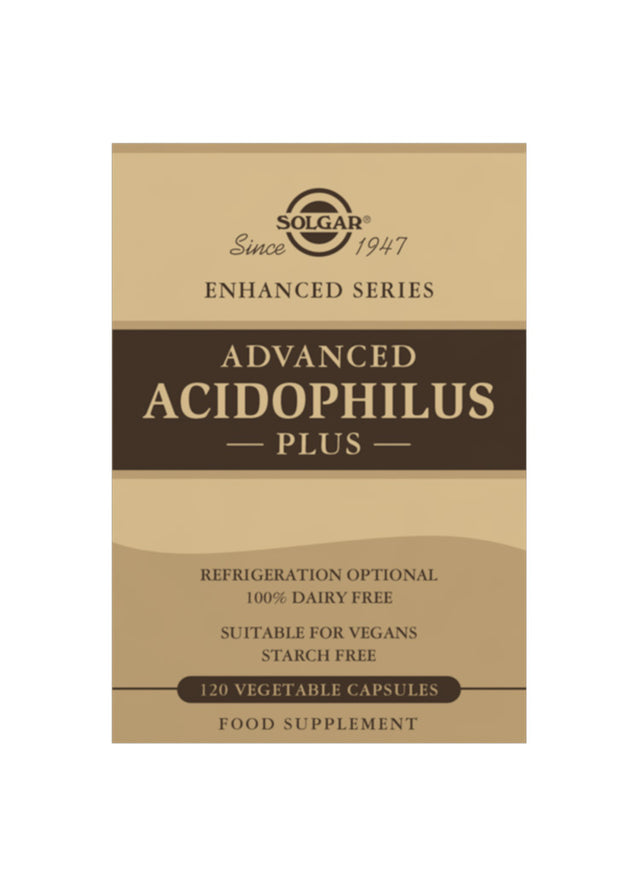 Solgar Advanced Acidophilus Plus, 120 VCapsules