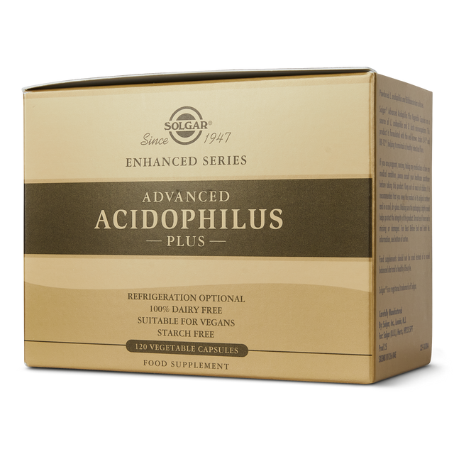 Solgar Advanced Acidophilus Plus, 120 VCapsules