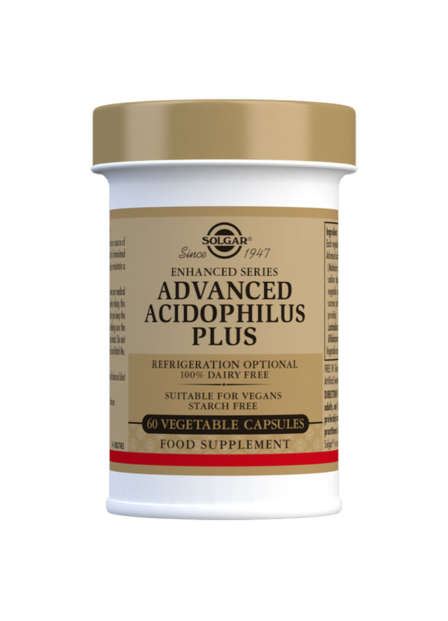 Solgar Advanced Acidophilus Plus, 120 VCapsules