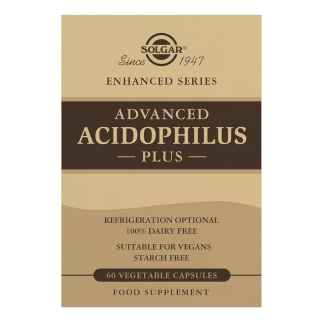Solgar Advanced Acidophilus Plus, 60 VCapsules