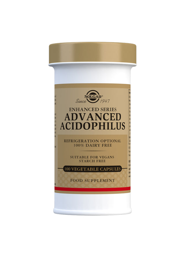 Solgar Advanced Acidophilus, 100 VCapsules