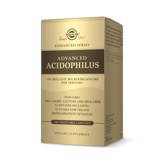 Solgar Advanced Acidophilus, 100 VCapsules