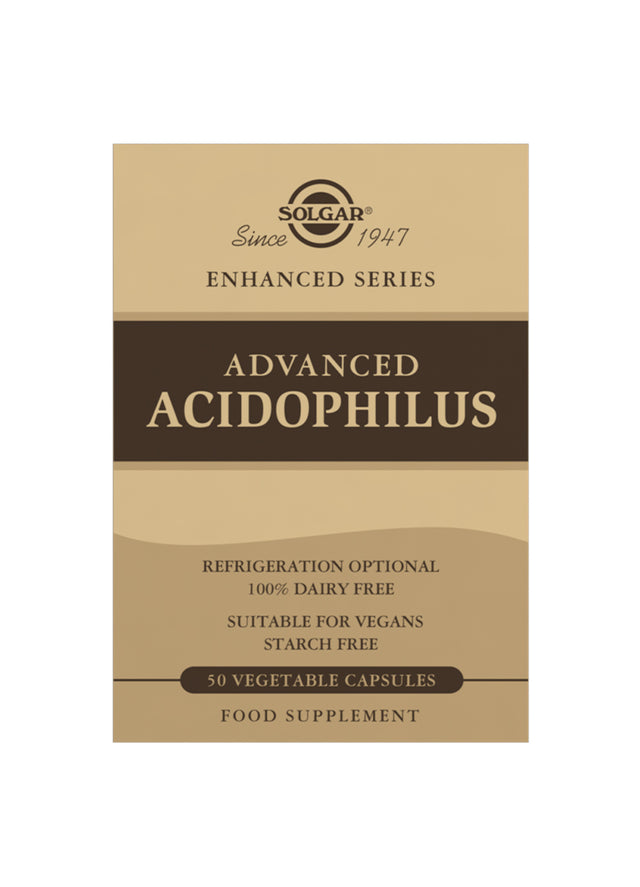 Solgar Advanced Acidophilus, 50 VCapsules