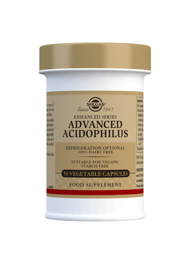 Solgar Advanced Acidophilus, 50 VCapsules
