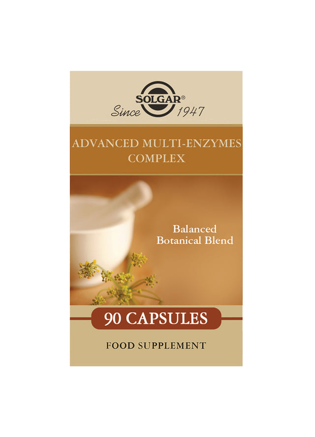 Solgar Advanced Multi-Enzymes Complex, 90 Capsules