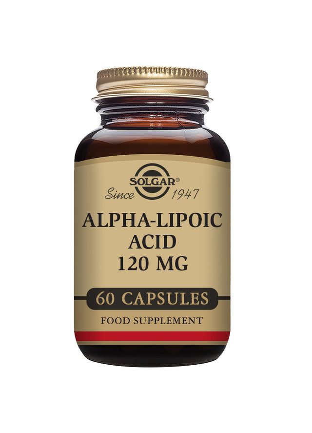 Solgar Alpha Lipoic Acid, 120mg, 60 VCapsules