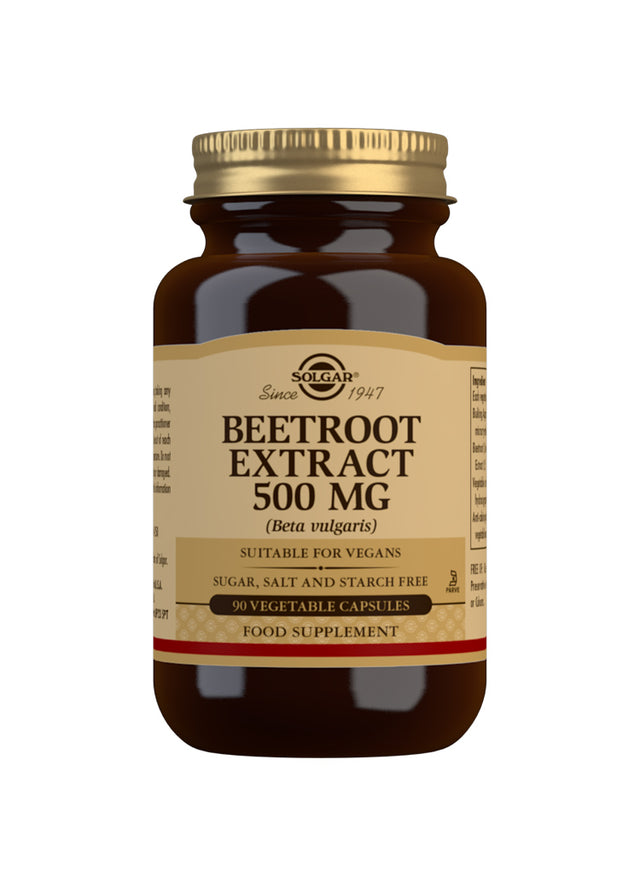 Solgar Beetroot Extract, 500mg, 90 V Capsules
