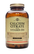Solgar Calcium Citrate with Vitamin D3, 250mg, 240 Tablets
