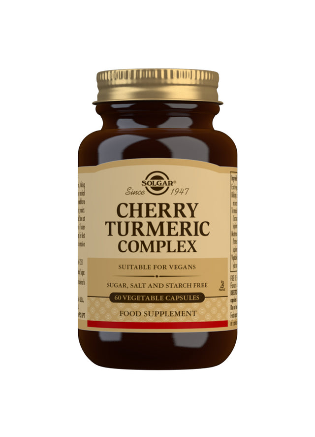 Solgar Cherry Turmeric Complex, 60 VCapsules