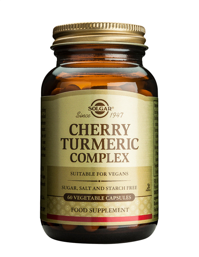 Solgar Cherry Turmeric Complex, 60 VCapsules
