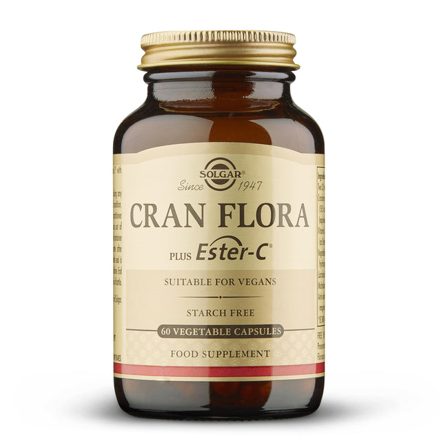 Solgar Cran Flora With Probiotics, 60 VCapsules