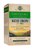 Solgar Earth Source Food Fermented Koji Iron -27 mg, 30 Capsules